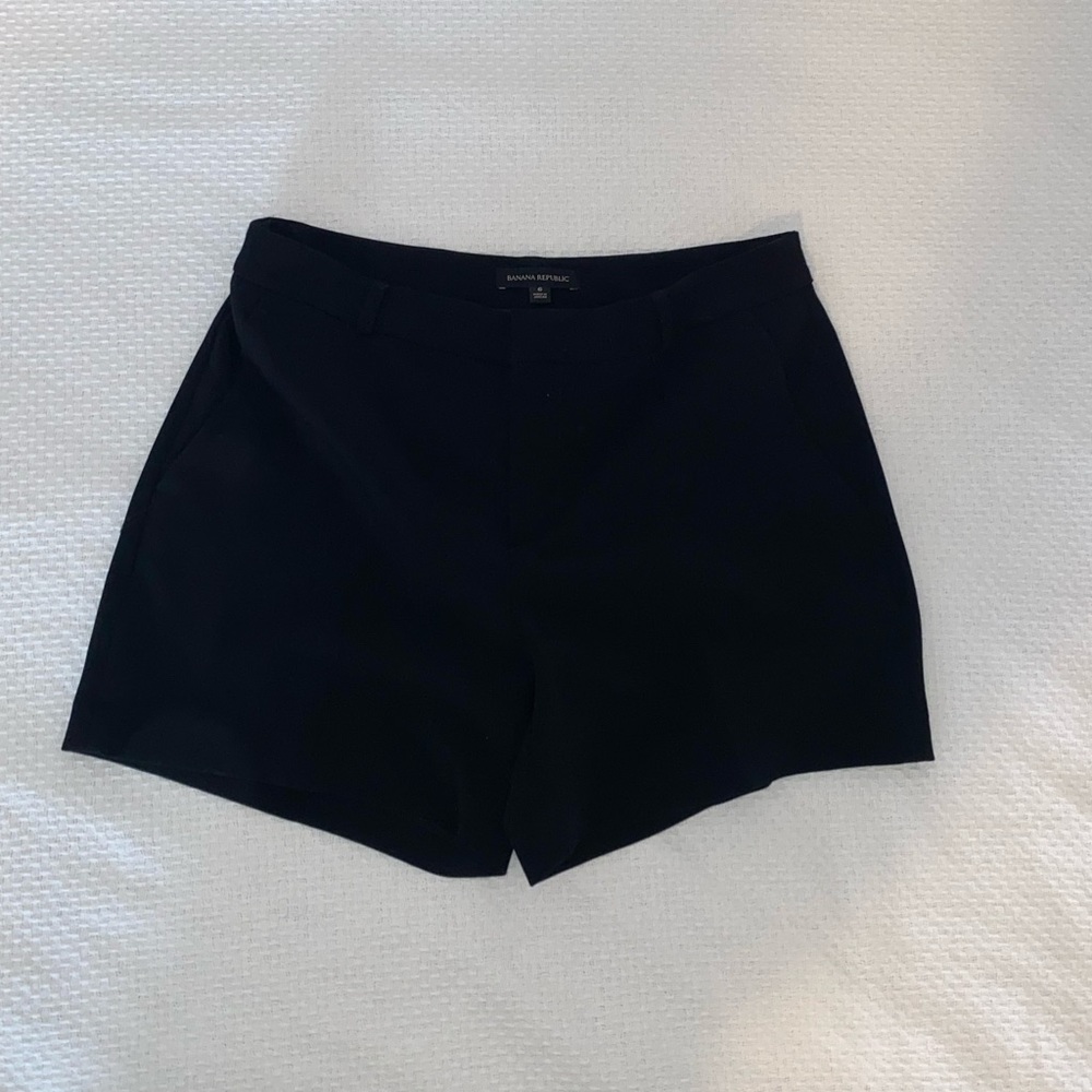 Banana Republic Black Dress Shorts